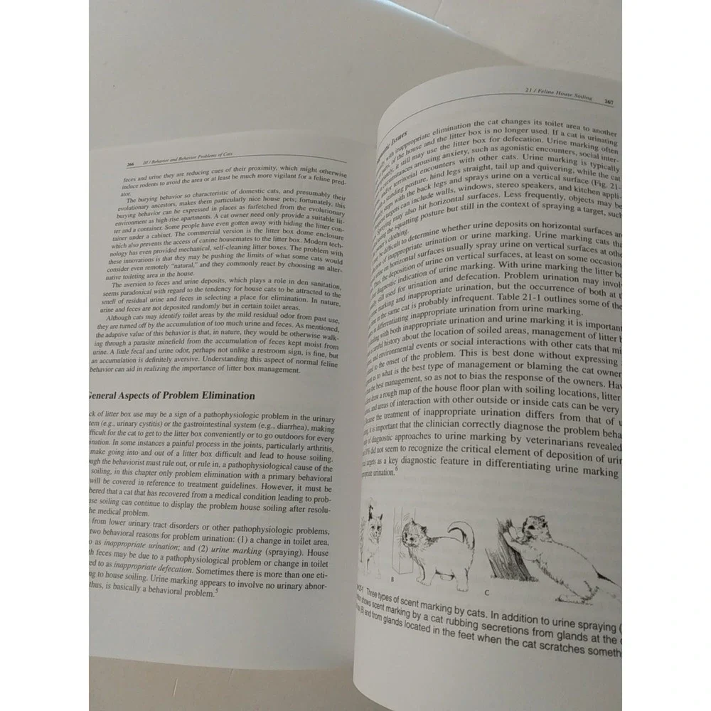 Canine and Feline Behavior Therapy (2nd Edition) Hart, Hart, Bain cat dog book
